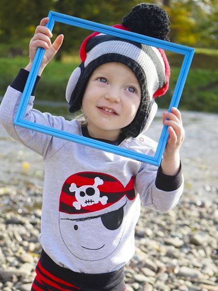 Picture of STRIPED PIRATE TOP (3-4 YRS)